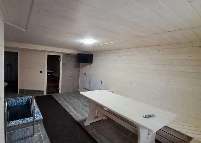 у курила з сауною та чаном на дровах Appartement Shepot