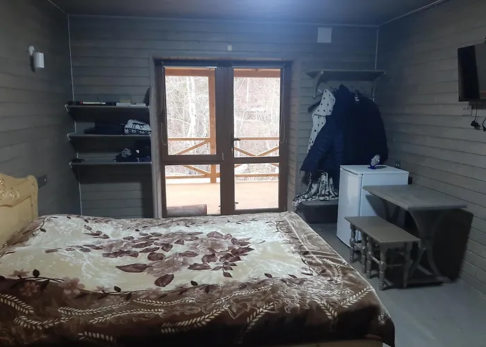 у курила з сауною та чаном на дровах Appartement *